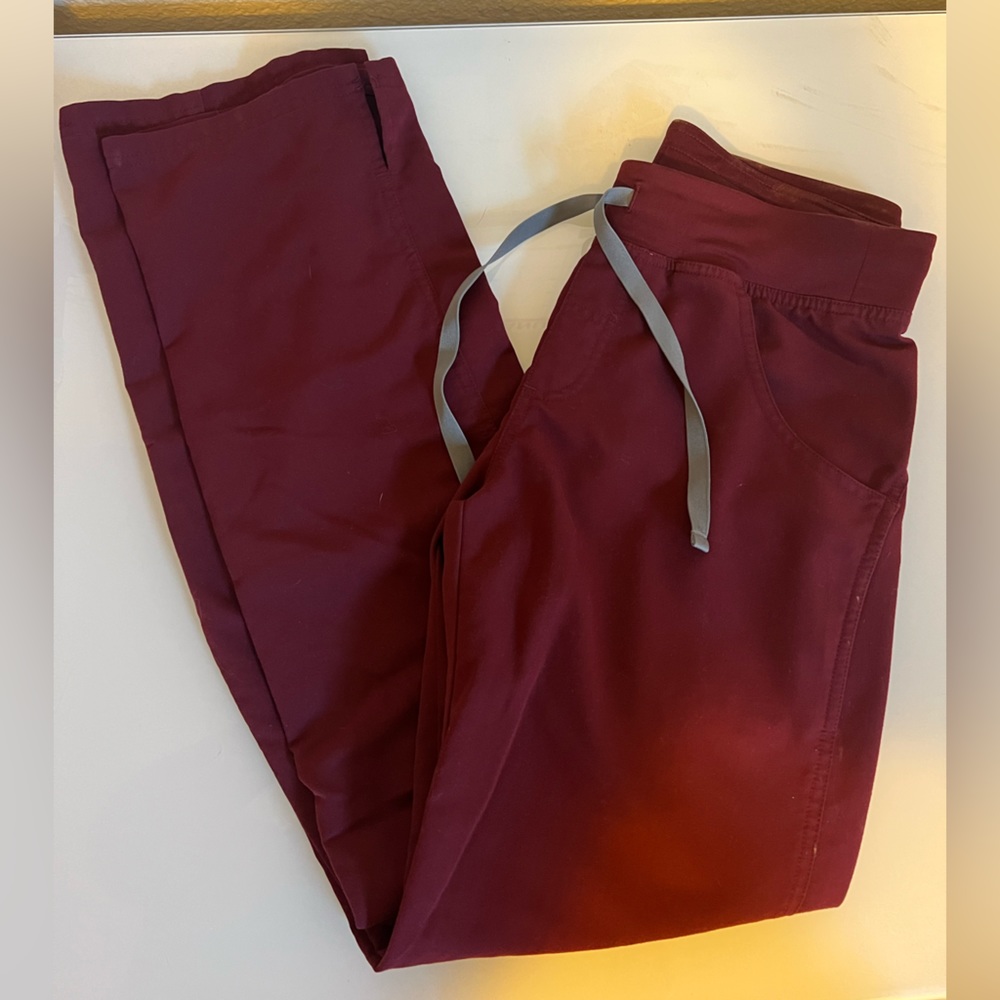 Maroon Figs Pant